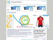Tablet Screenshot of dictionar.1web.ro